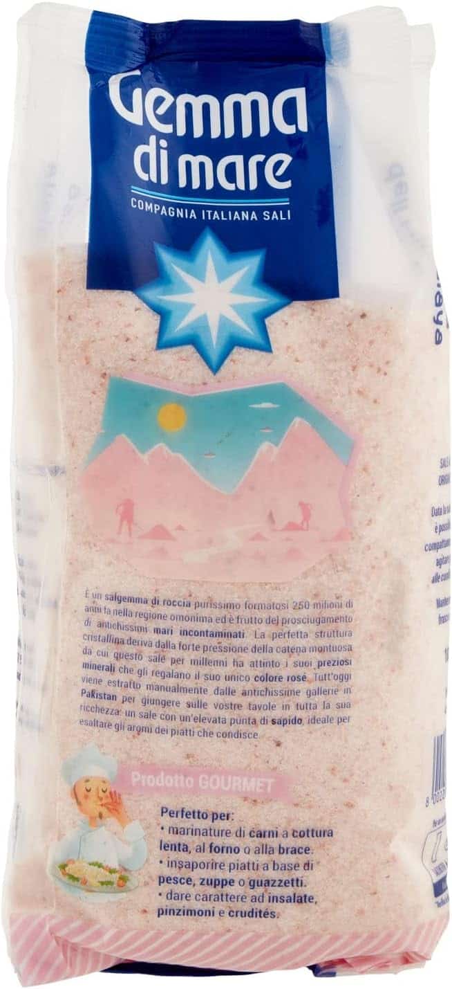 Gemma di Mare Gli Integrali Sale Rosa dell'Himalaya Fino, 1 Kg - immagine 2
