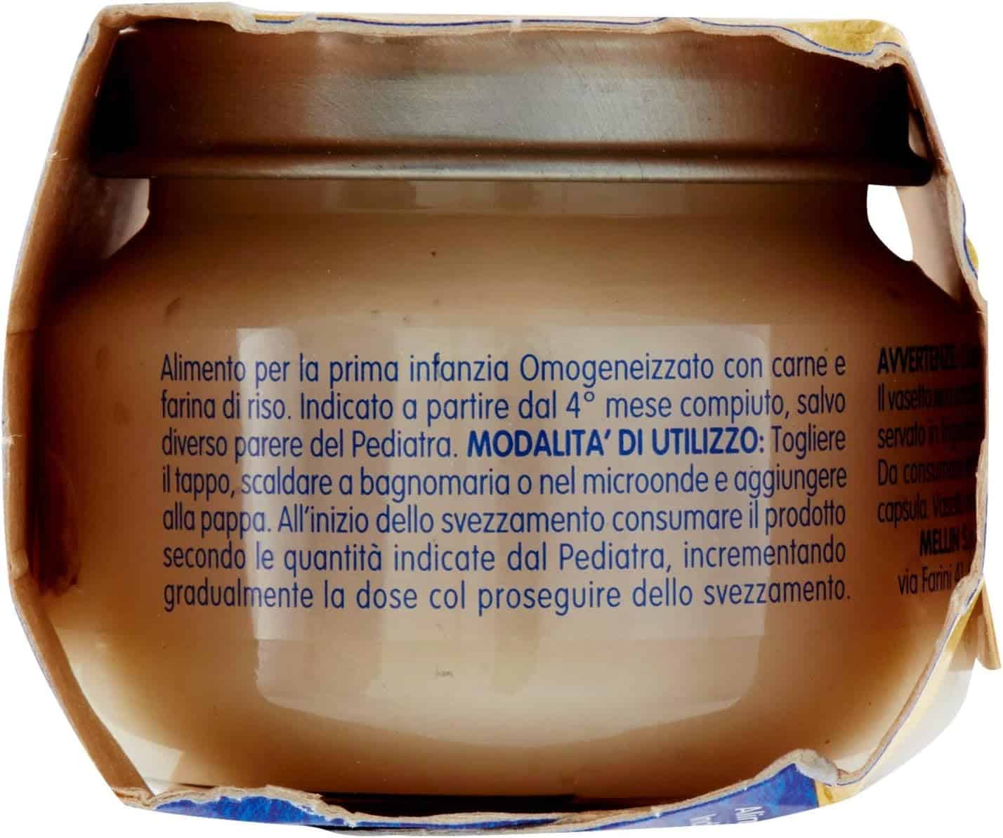 MELLIN OMOGENEIZZATO CONIGLIO 2 X 80 GR - immagine 6