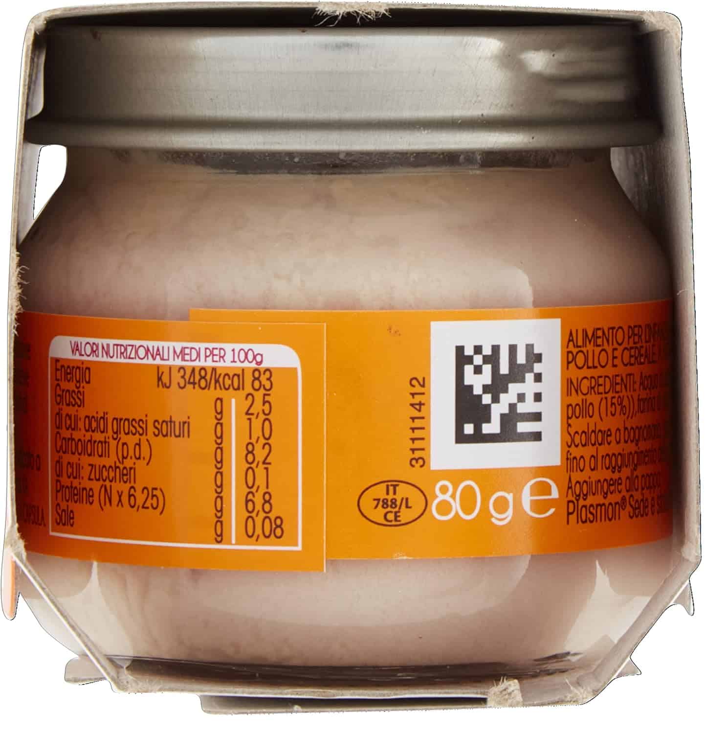 PLASMON OMOGENEIZZATO MANZO E POLLO 2 X 80 GR - immagine 3