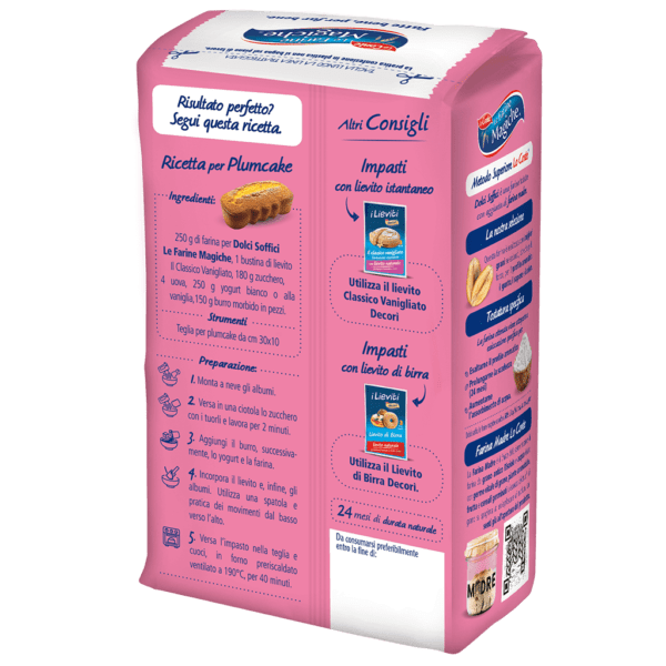 LE FARINE MAGICHE FARINA PER DOLCI SOFFICI 1 KG - immagine 2