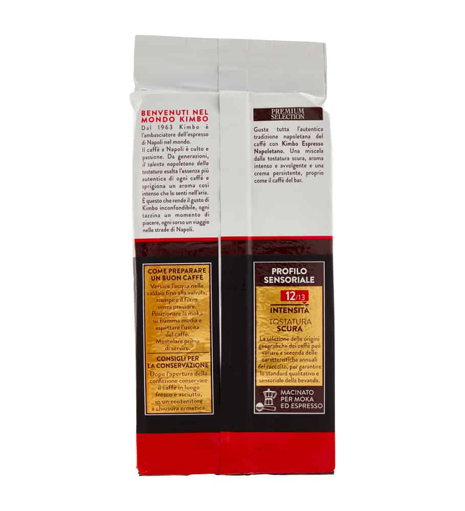 KIMBO ESPRESSO NAPOLETANO BUSTA 250 GR - immagine 3