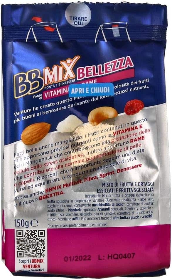 VENTURA BBMIX BELLEZZA 150 GR - immagine 2