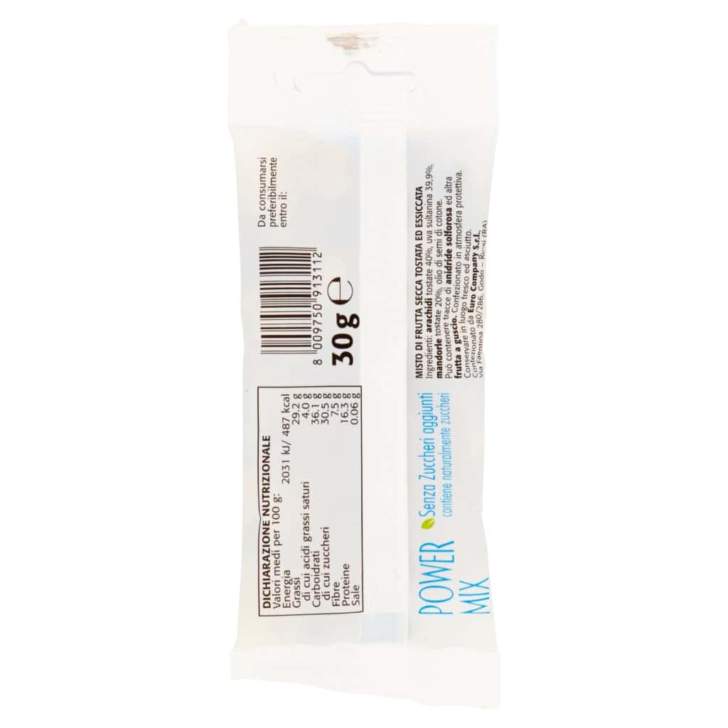 EURO COMPANY SEMPLICEMENTE FRUTTA POWER MIX 30 GR - immagine 3
