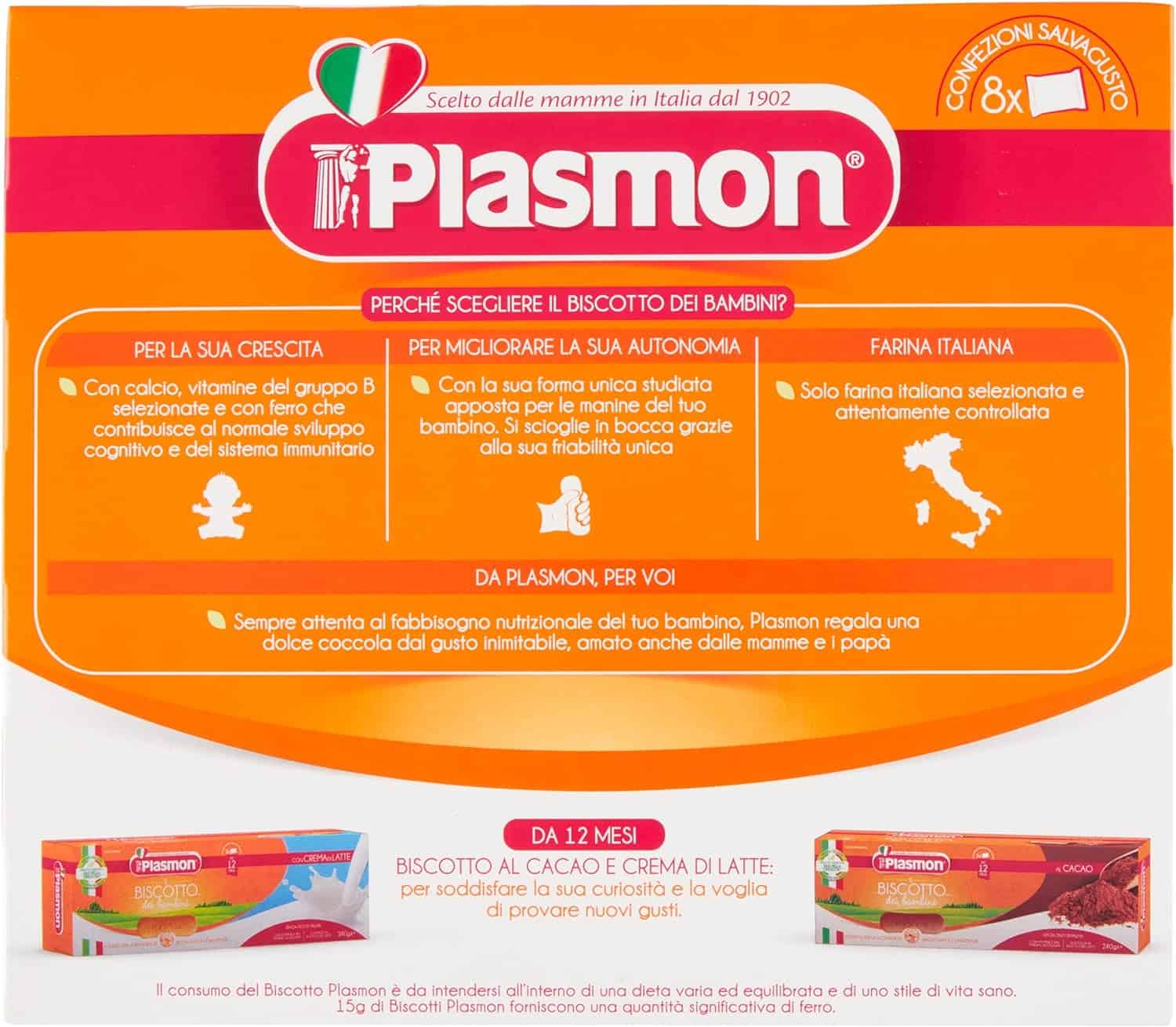 PLASMON BISCOTTI 320 GR - immagine 2