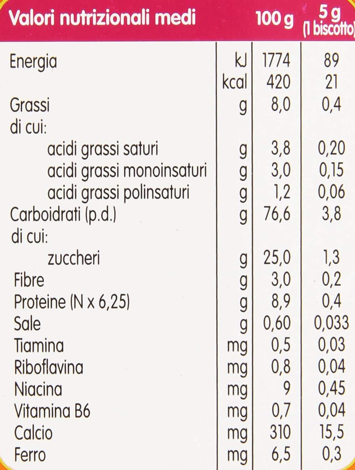 PLASMON BISCOTTI 320 GR - immagine 5