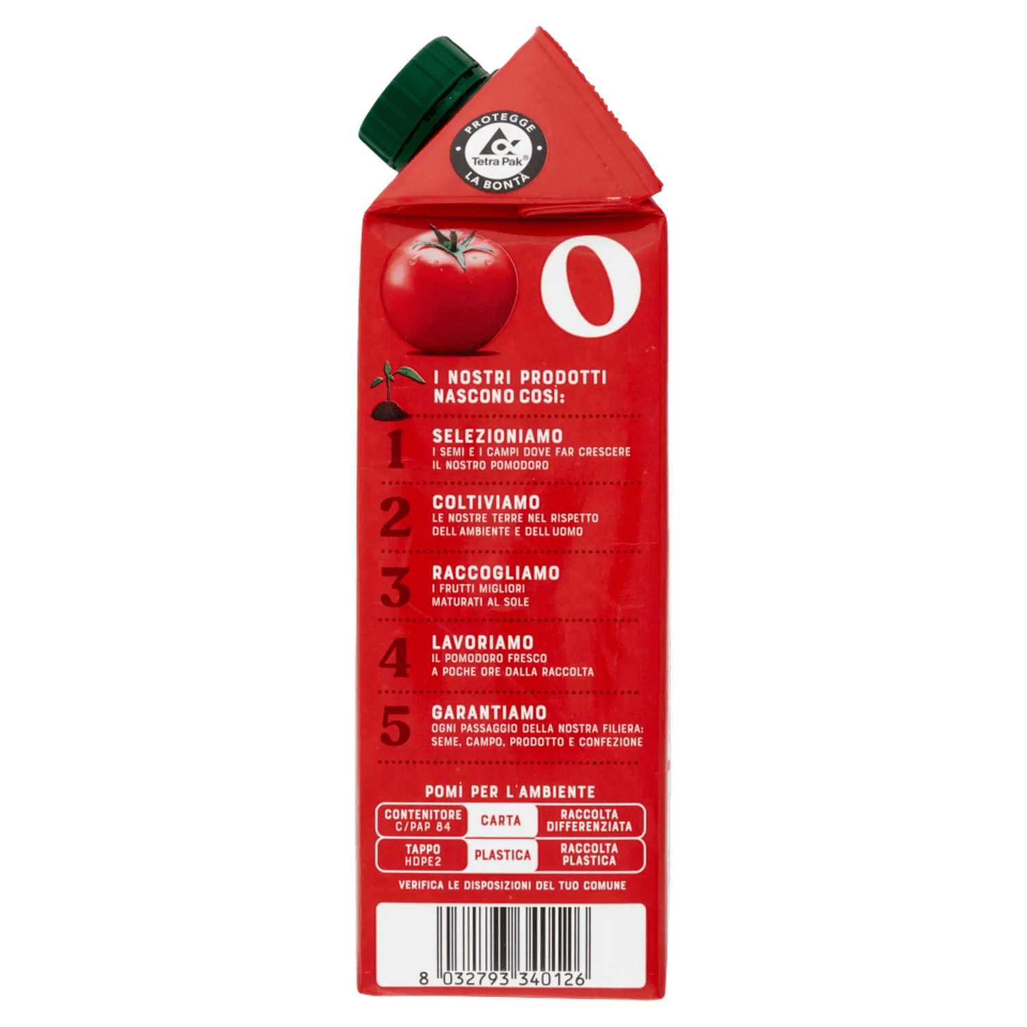 POMI' PASSATA DI POMODORO BRICK 750 GR - immagine 4