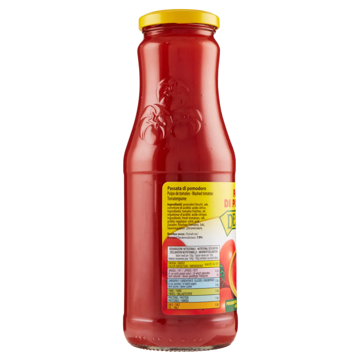 DESANTIS PASSATA POMODORO BOTTIGLIA 680 GR - immagine 2