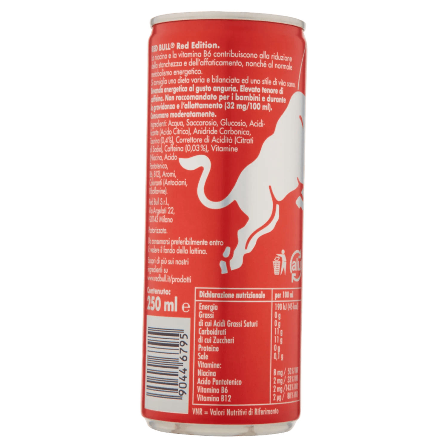 RED BULL WATERMELON 250 ML - immagine 4