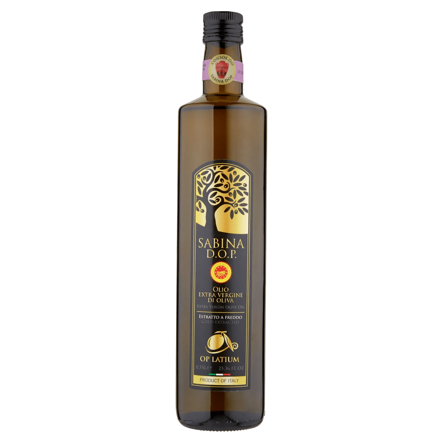 OP LATIUM OLIO EXTRA VERGINE DI OLIVA DOP SABINA 75 CL