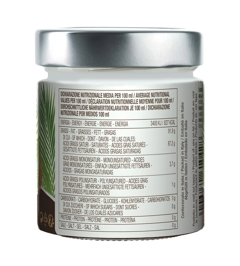 FRATELLI MANTOVA OLIO DI COCCO BIO 200 ML - immagine 2