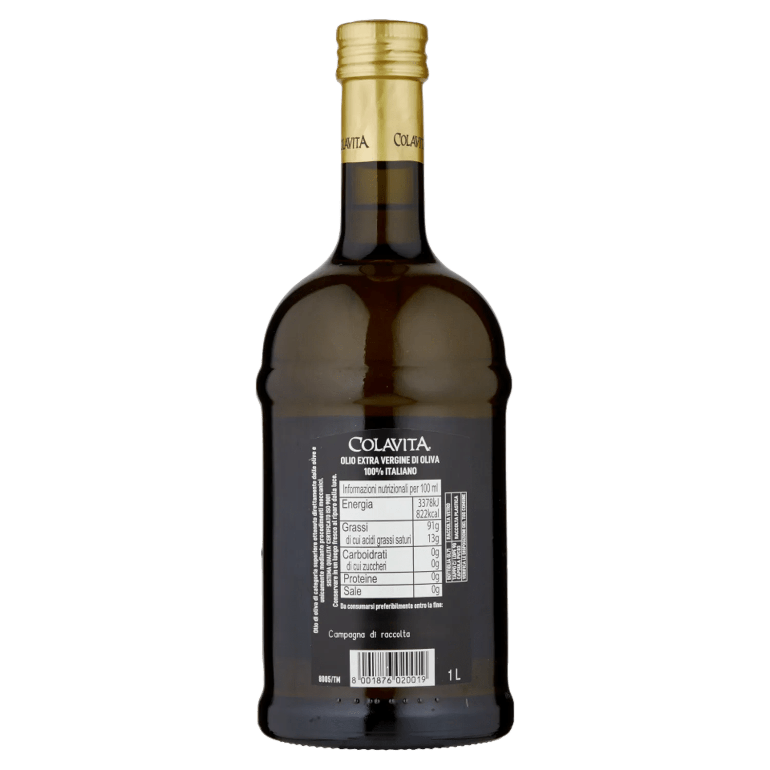 COLAVITA OLIO EXTRA VERGINE DI OLIVA 100% ITALIANO 1 LT - immagine 3