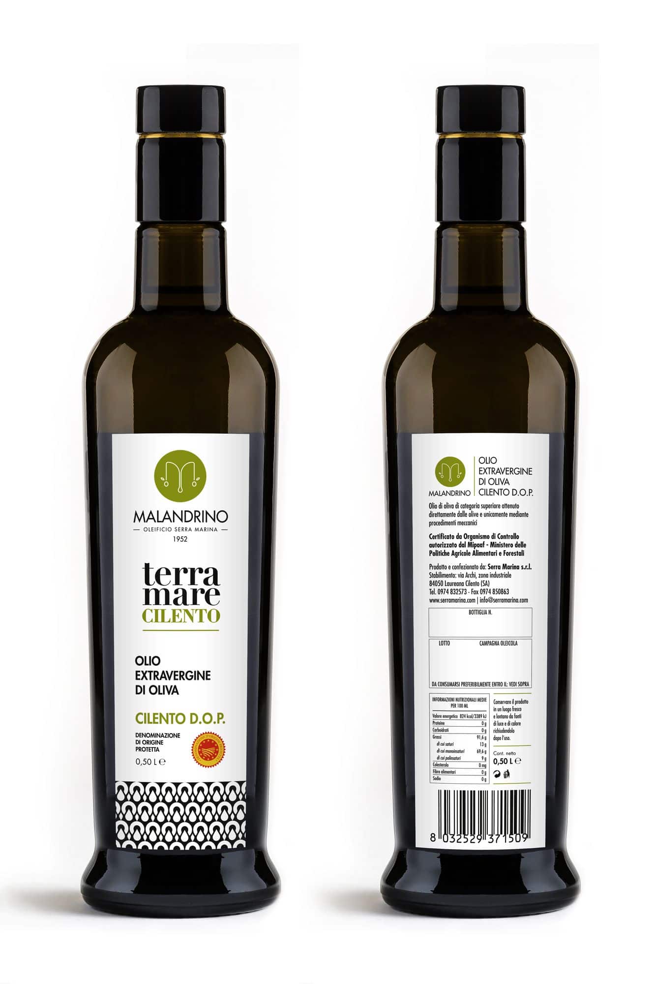 SERRAMARINA OLIO EXTRAVERGINE DI OLIVA DOP CILENTO 50 CL - immagine 2