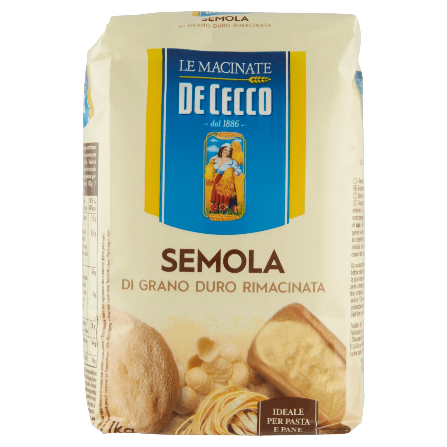 DE CECCO SEMOLA RIMACINATA 1 KG