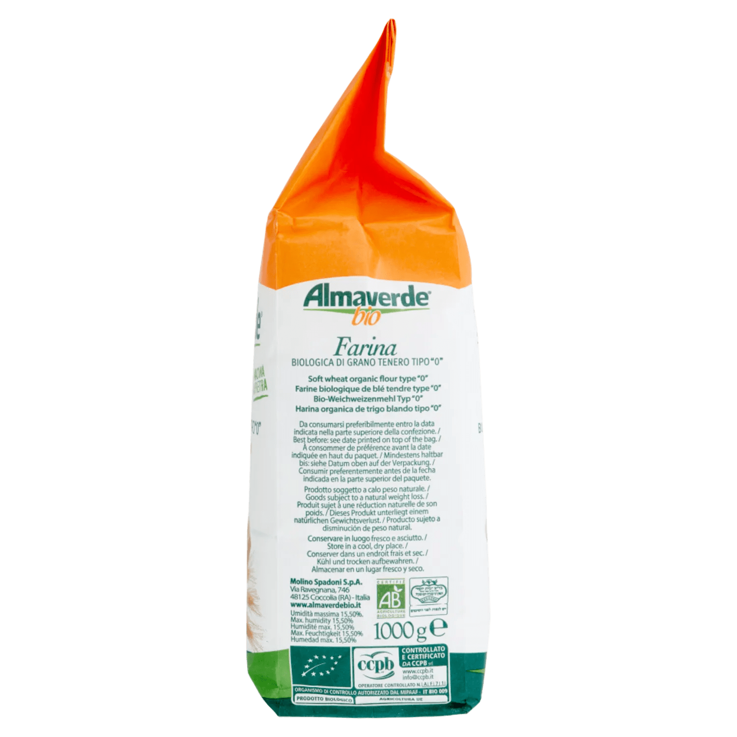 ALMAVERDE FARINA BIO TIPO 0 1 KG - immagine 4