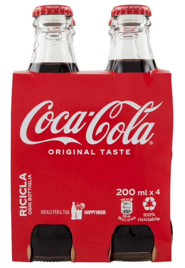 COCA COLA VAP 4 X 20 CL
