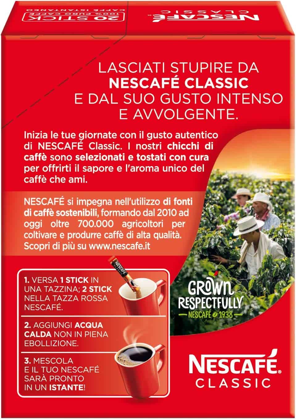 NESCAFE'CLASSIC SOLUB.20BS 34G - immagine 2