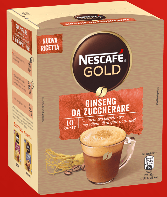 NESCAFE'GINSENG DA ZUCCHER.60G