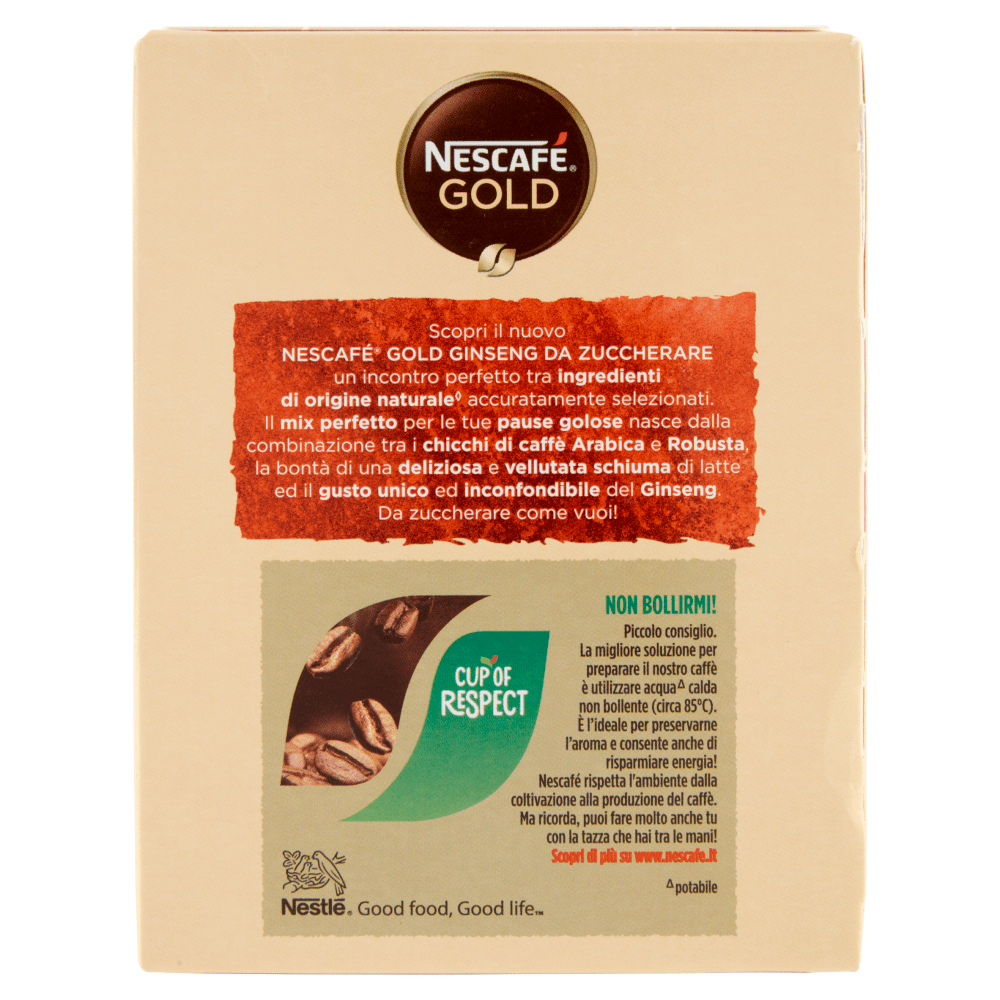 NESCAFE'GINSENG DA ZUCCHER.60G - immagine 2