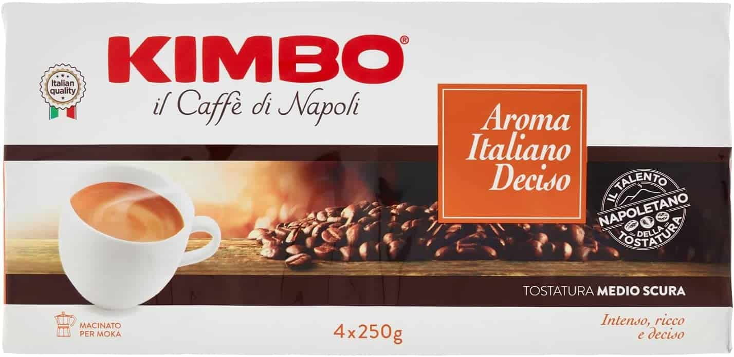 KIMBO AROMA ITALIANO GUSTO DECISO 4 X 250 GR