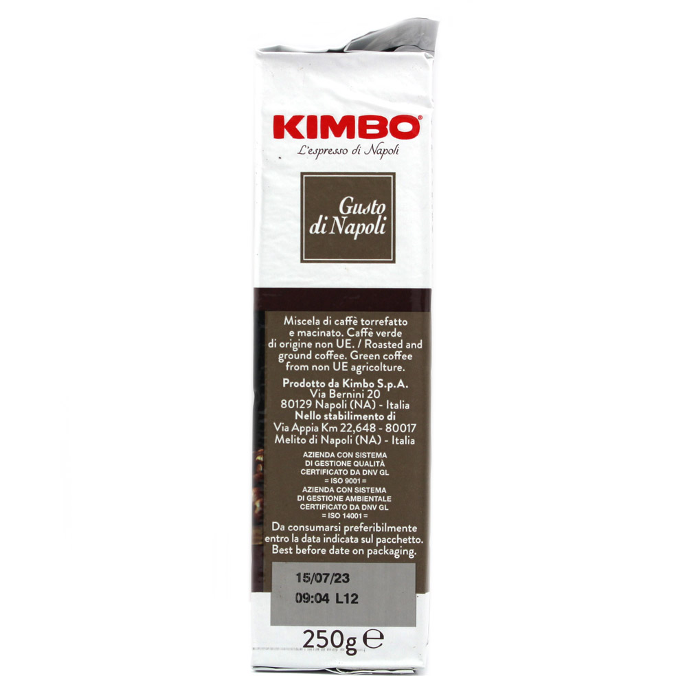 KIMBO GUSTO DI NAPOLI 250 GR - immagine 2