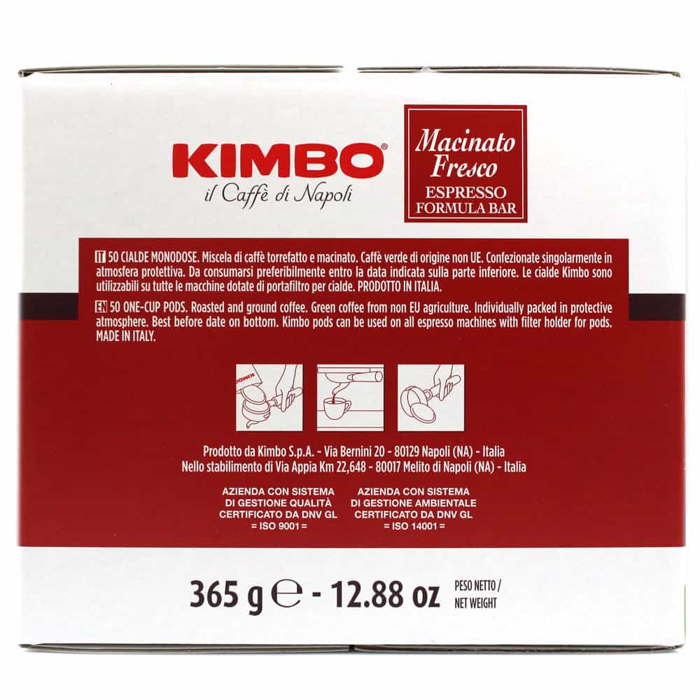 KIMBO CIALDE MAC.FRES.50X7,3GR - immagine 3