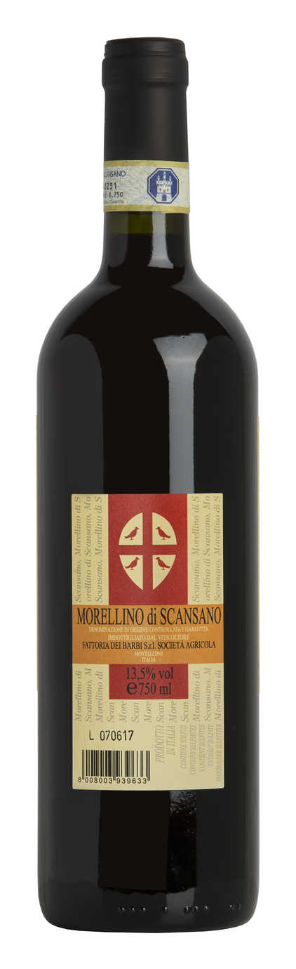 BARBI MORELLINO ETICHETTA ROSSA DOCG 75CL - immagine 2
