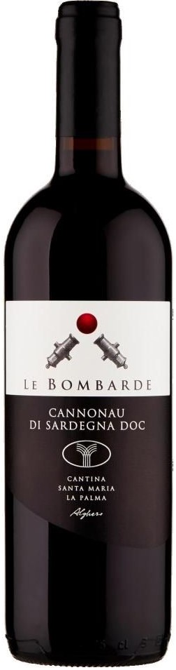 SANTA MARIA LA PALMA LE BOMBARDE CANNONAU DI SARDEGNA DOC 75CL