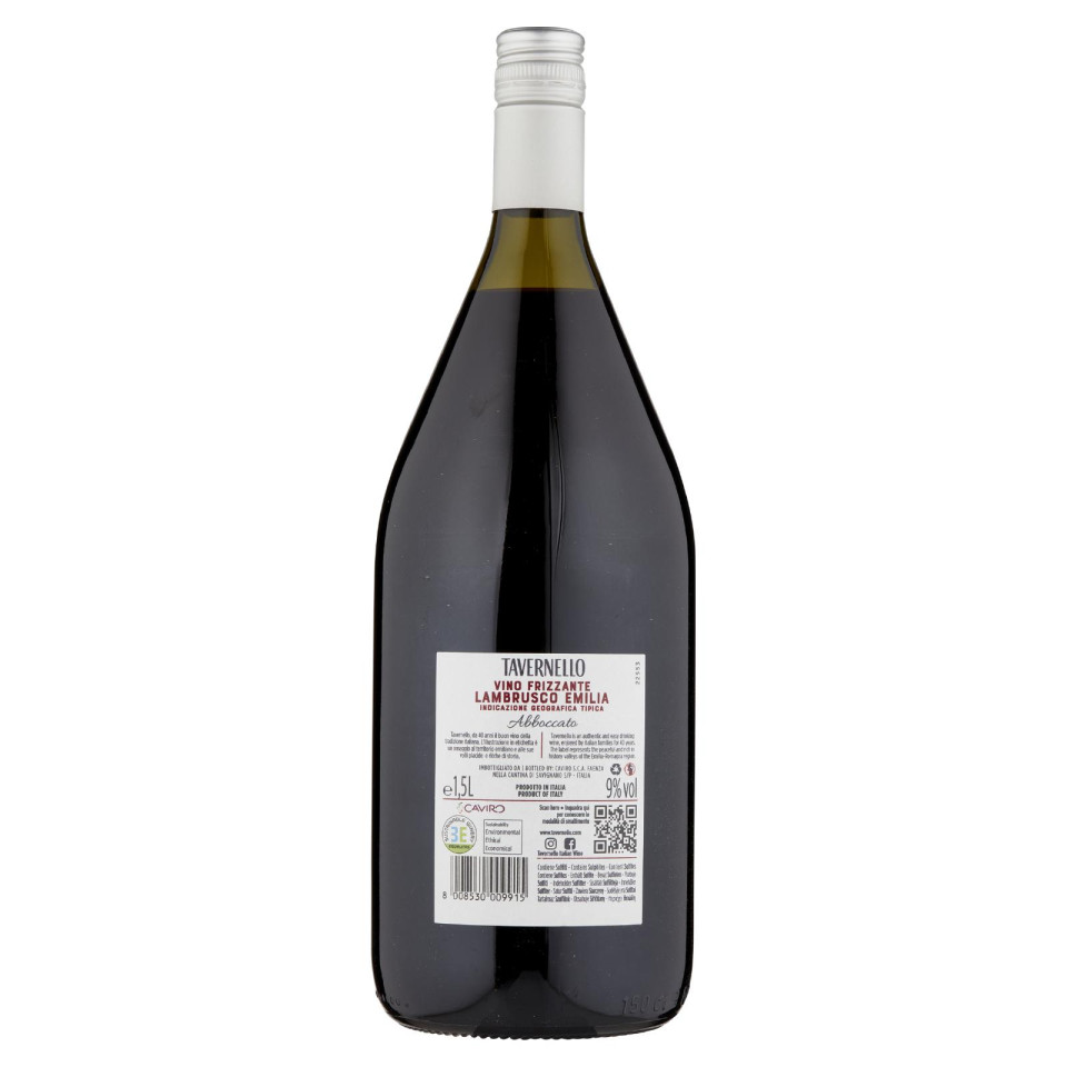 TAVERNELLO LAMBRUSCO AMABILE 150CL - immagine 2
