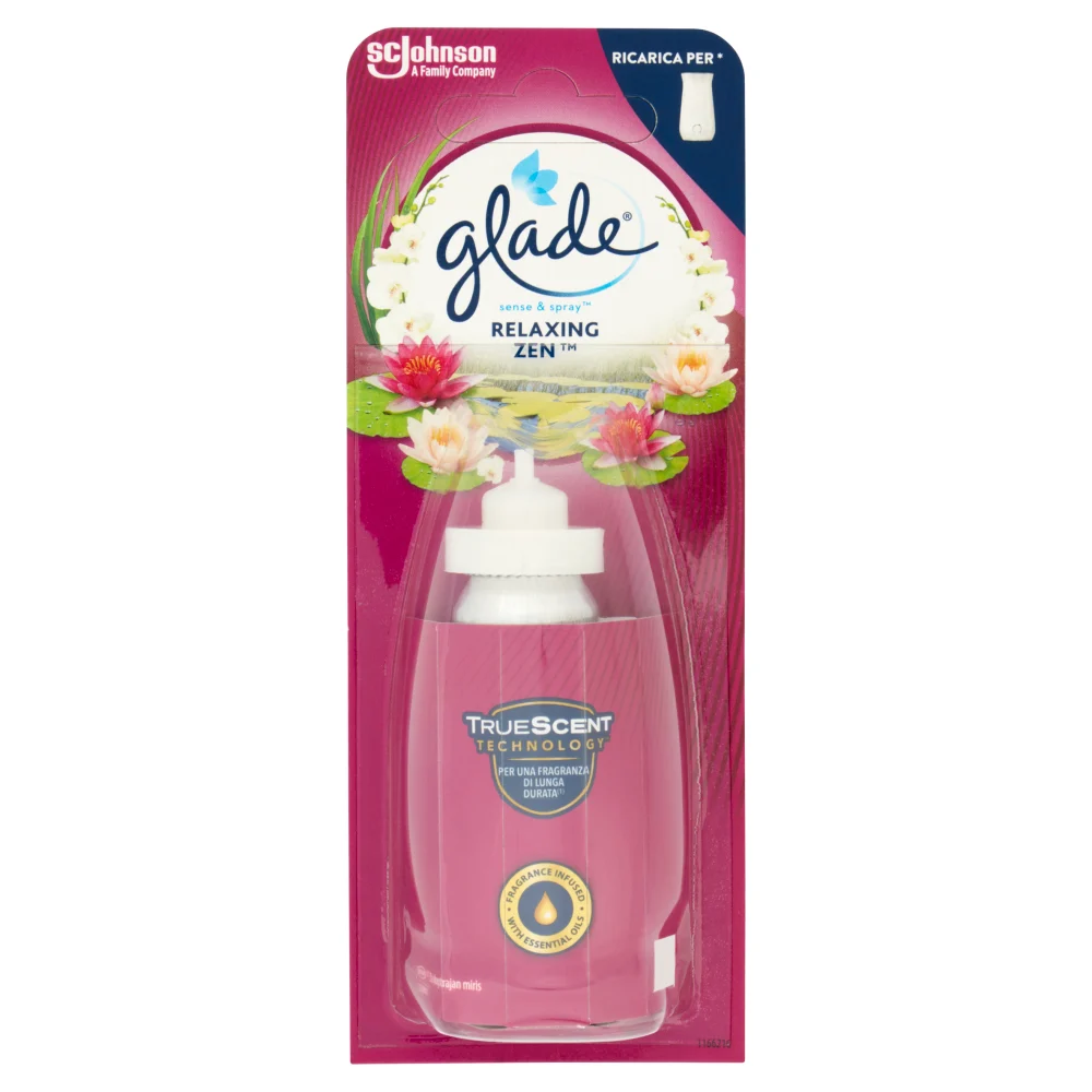 GLADE SENSE &SPRAY RICARICA RELAXING ZEN 18ML